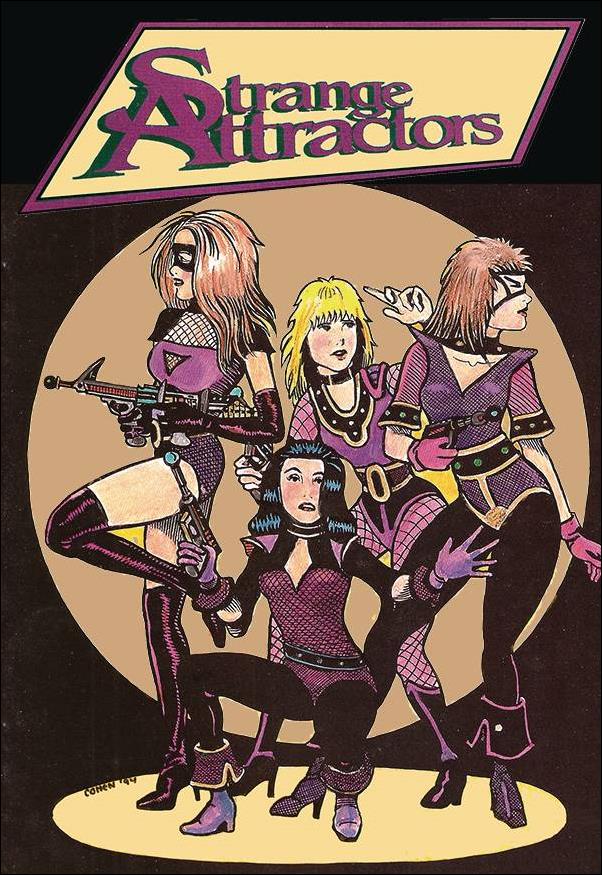 Strange Attractors (2021) issue 5-B Michael Cohen Retro Cover