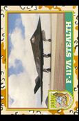 Desert Storm: Series 1 (Base Set) card 21 F-117A Stealth