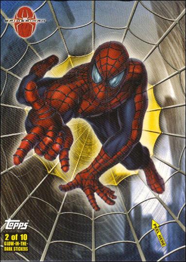 Spider-Man: The Movie (Spider Sense Stickers Subset) card 2