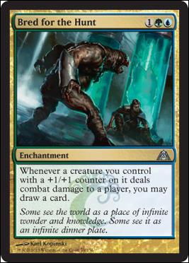 Magic the Gathering: Dragon's Maze (Base Set) card 59 Bred for the Hunt