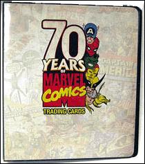 70 Years of Marvel Comics card 3 Binder