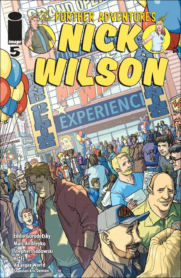 Further Adventures of Nick Wilson issue 5 Pete Woods Cover