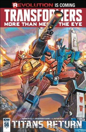Transformers: More Than Meets the Eye (2012) issue 56-C Ken Christiansen 1:10 Cover