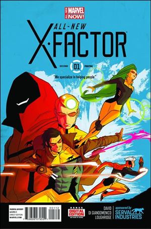 All-New X-Factor issue 1-G Kris Anka Cover (2nd Printing)