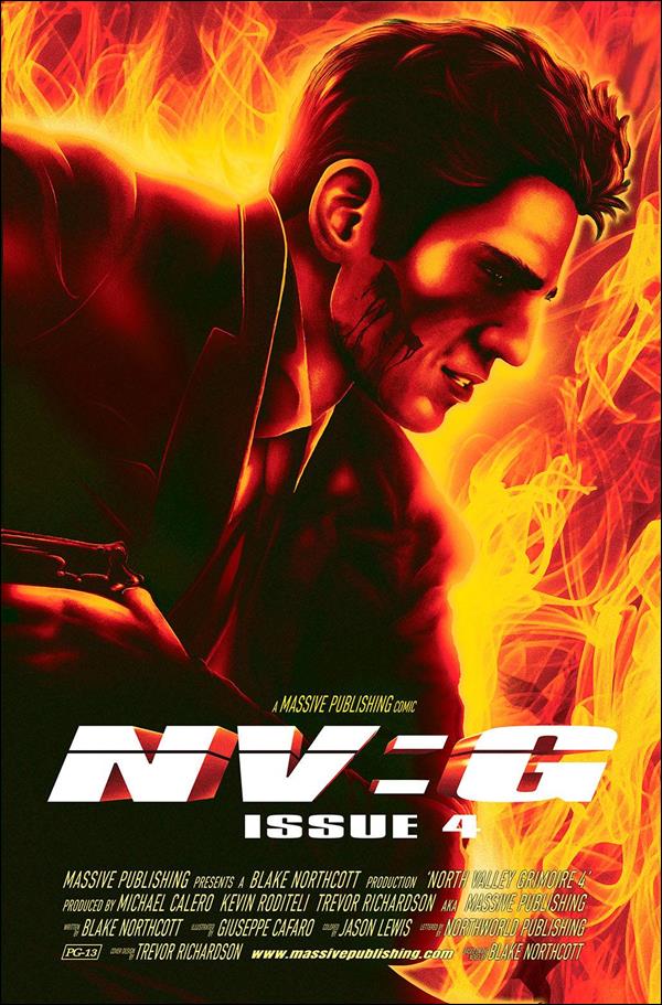 North Valley Grimoire issue 4-D Trevor Richardson Cover