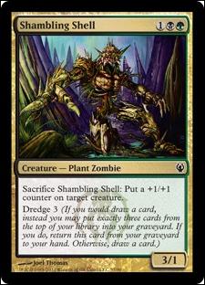 Magic the Gathering: Duel Decks: Izzet vs. Golgari (Base Set) card 57 Shambling Shell