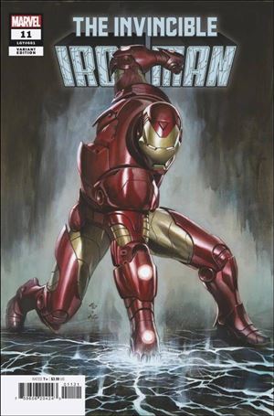 Invincible Iron Man (2022) issue 11-B Adi Granov Homage Cover