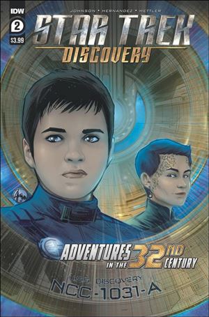 Star Trek: Discovery - Adventures in the 32nd Century issue 2 Angel Hernandez Cover