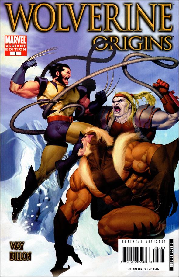 Wolverine: Origins issue 8-B Ariel Olivetti Cover
