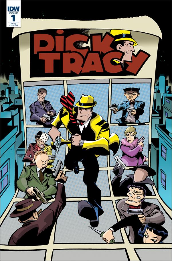 Dick Tracy: Dead or Alive issue 1-D Michael Avon Oeming Cover