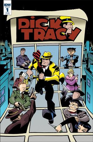 Dick Tracy: Dead or Alive issue 1-D Michael Avon Oeming Cover
