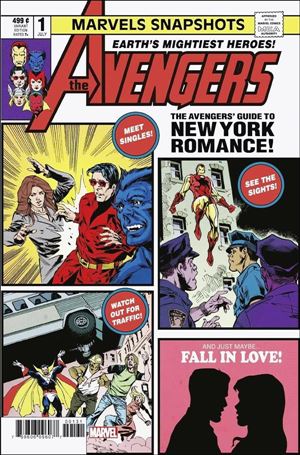 Avengers: Marvels Snapshots issue 1-B Staz Johnson Cover