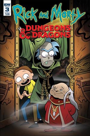 Rick and Morty vs Dungeons & Dragons issue 3 Troy Little 