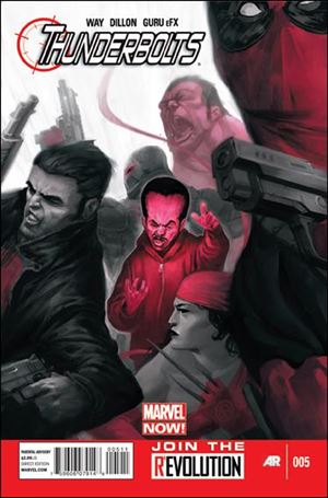 Thunderbolts (2013) issue 5 Julian Totino Tedesco Cover