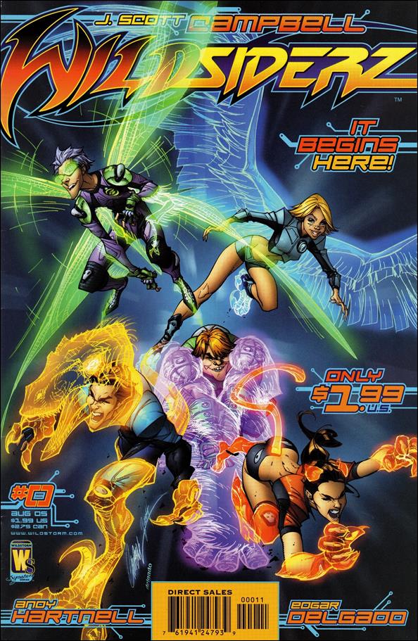 Wildsiderz issue 0-B Attack Cover