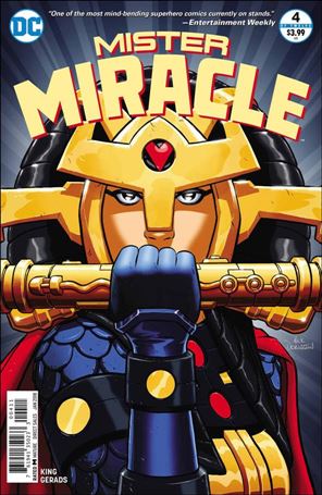 Mister Miracle (2017) issue 4 Nick Derington Cover