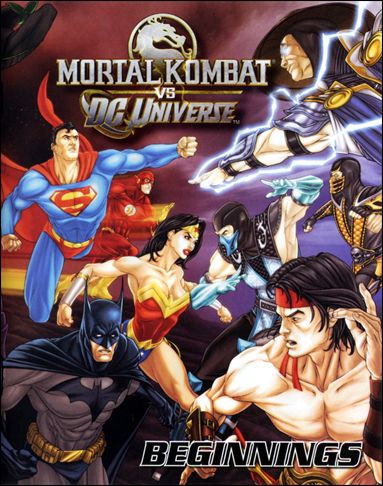Mortal Kombat vs DC Universe: Beginnings issue 1 Video Game Exclusive Mini-Comic