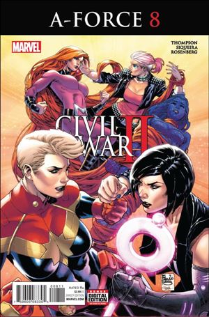 A-Force (2016) issue 8 Paulo Siqueira Cover