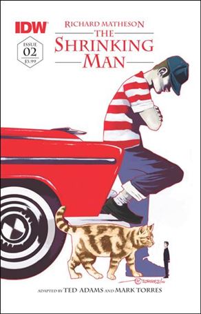 Shrinking Man issue 2-B Mark Torres Subscription Cover