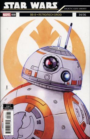 Star Wars (2015) issue 58-C Rod Reis Star Wars Galactic Icons Cover