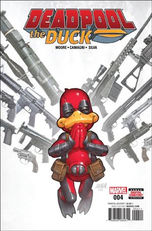 Deadpool the Duck issue 4 David Nakayama Cover