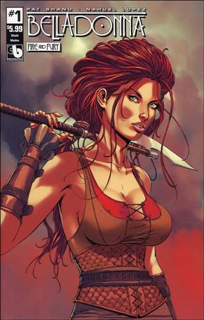 Belladonna: Fire & Fury issue 1-E Matt Martin Shield Maiden Cover