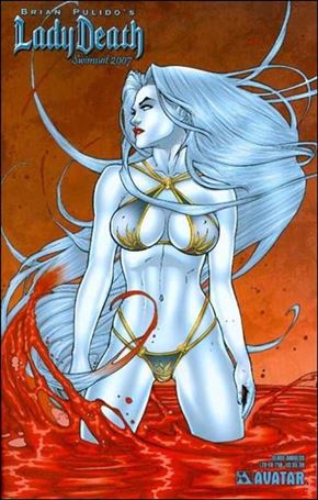 Lady Death: Swimsuit Special issue 2007-P Blood Goddess Cover