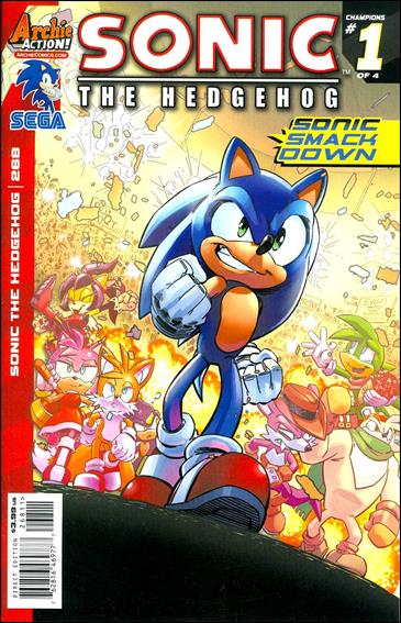 Sonic the Hedgehog (1993) issue 268 Evan Stanley Cover