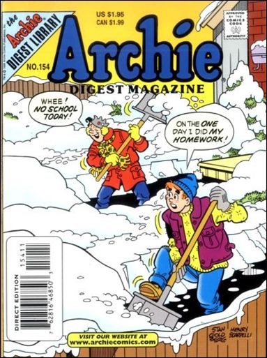 Archie Comics Digest Magazine issue 154-Z-INVALID