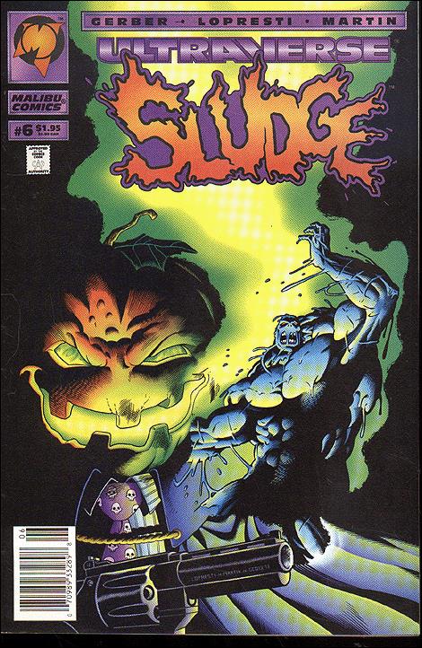 Sludge issue 6-B Newsstand Cover