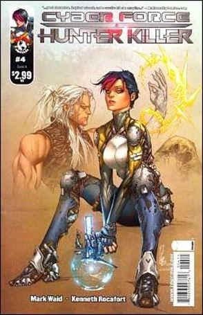 Cyberforce/Hunter-Killer issue 4 Kenneth Rocafort Cover