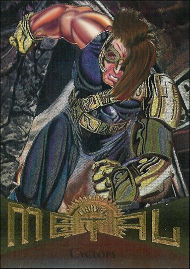 Marvel Metal (Base Set) card 3 Cyclops