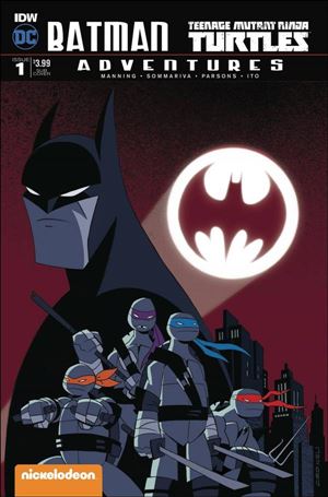 Batman/Teenage Mutant Ninja Turtles Adventures issue 1-C Ciro Nieli Subscription Cover