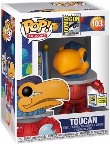 POP! Ad Icons figure 103-C Toucan (Astronaut - Red) SDCC 2020 1/1000