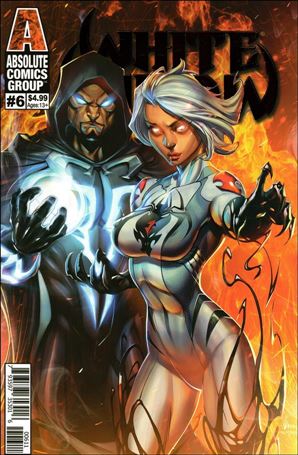 White Widow issue 6 Ale Garza Cover