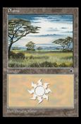 Magic the Gathering: Portal (Base Set) card 196-B Plains