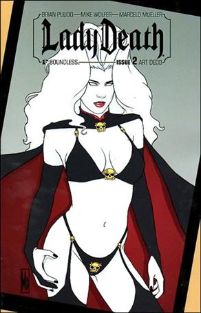 Lady Death (2010) issue 2-C Art Deco Cover