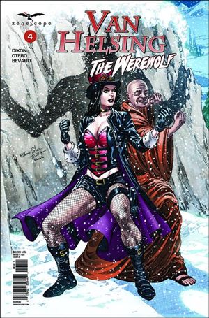 Van Helsing vs the Werewolf issue 4 Ediano Silva Cover