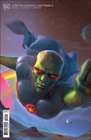 Justice League: Last Ride issue 4-B Tiago Da Silva Cardstock Cover