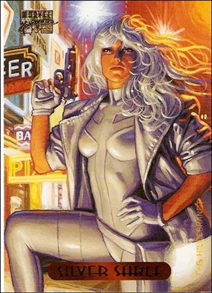 1994 Marvel Masterpieces (Base Set) card 110 Silver Sable