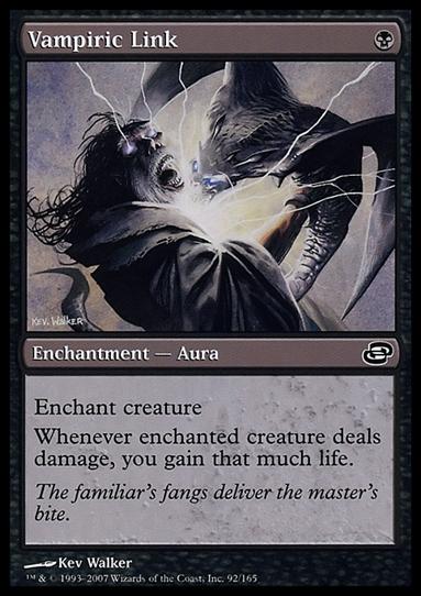 Magic the Gathering: Planar Chaos (Base Set) card 92 Vampiric Link
