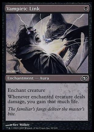 Magic the Gathering: Planar Chaos (Base Set) card 92 Vampiric Link