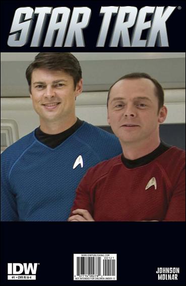 Star Trek (2011) issue 1-F Bones and Scotty Photo Cover