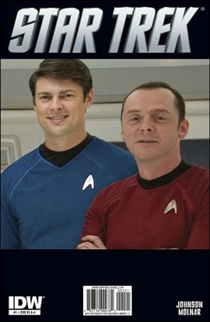 Star Trek (2011) issue 1-F Bones and Scotty Photo Cover