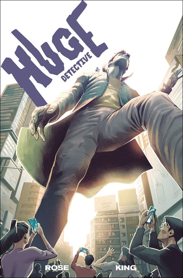 Huge Detective issue 3-C Marcello Costa Cover