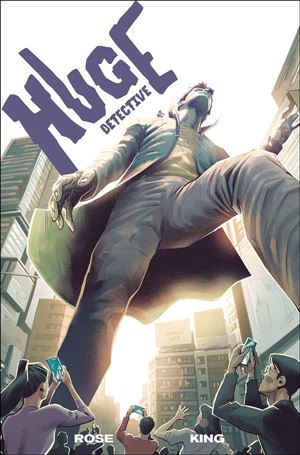 Huge Detective issue 3-C Marcello Costa Cover