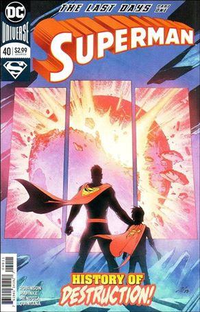 Superman (2016) issue 40 Viktor Bogdanovic Cover