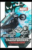 Marvel Transformers Crossovers figure 7 Spider-Man (Black Costume)