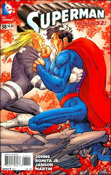 Superman (2011) issue 38-G John Romita Jr. Wraparound Cover (2nd Printing)