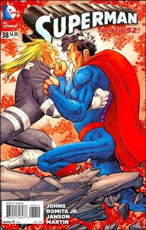 Superman (2011) issue 38-G John Romita Jr. Wraparound Cover (2nd Printing)